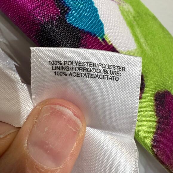 Kasper Floral Blazer Sz 8 - Picture 7 of 13